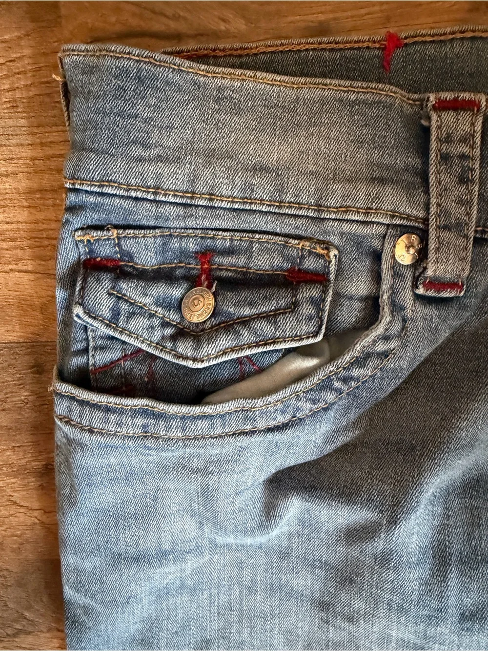True Religion waist 33